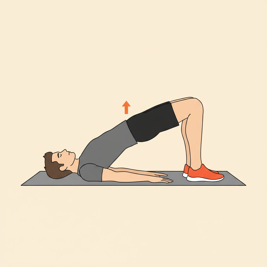 Glute Bridge illustration