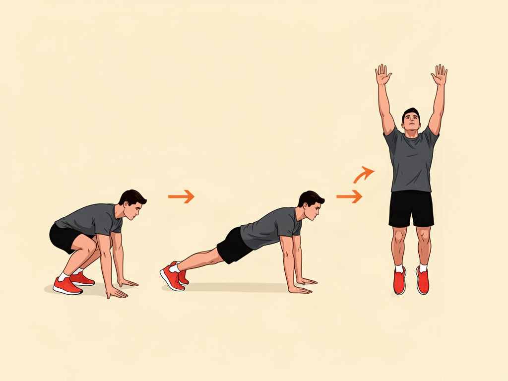 Burpee illustration